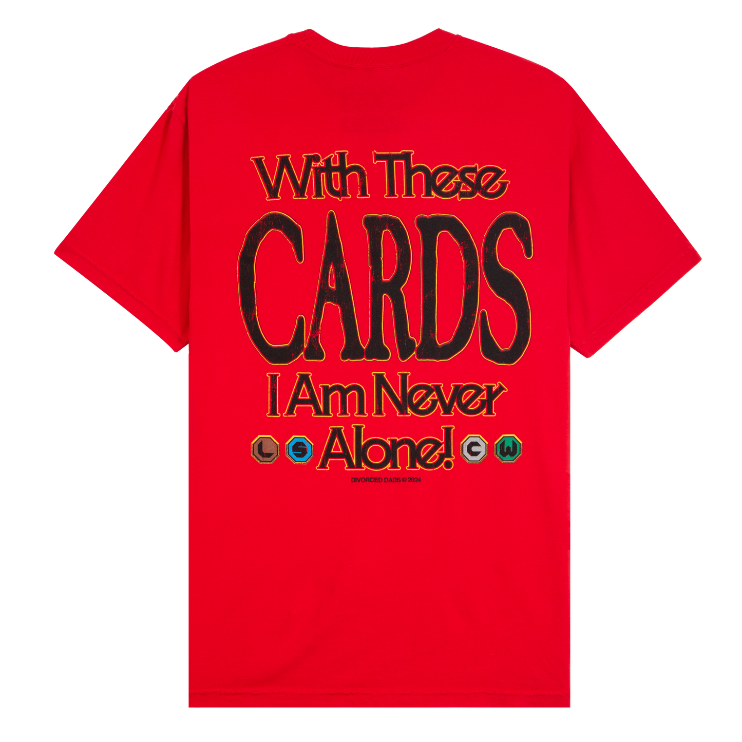 Divorced Dads | Red T-Shirt