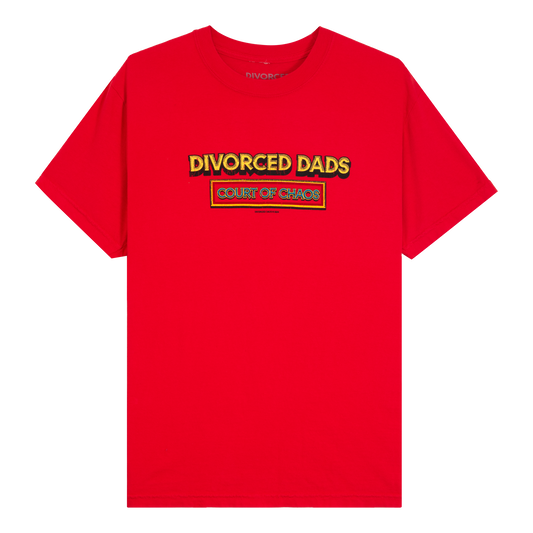 Divorced Dads | Red T-Shirt