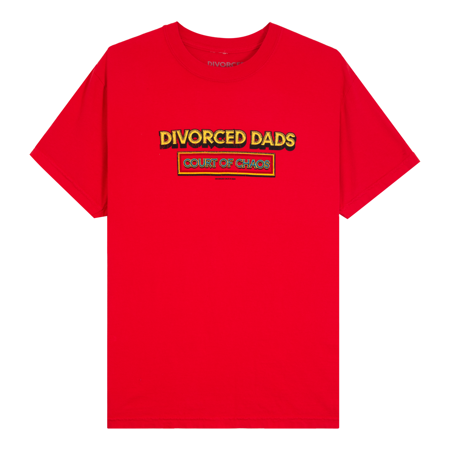 Divorced Dads | Red T-Shirt