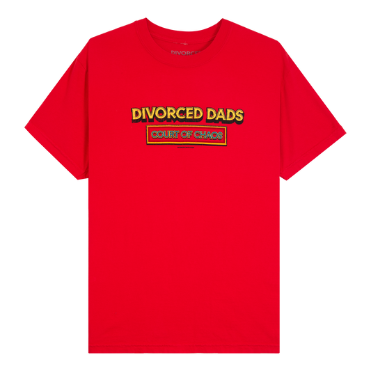 Divorced Dads | Red T-Shirt