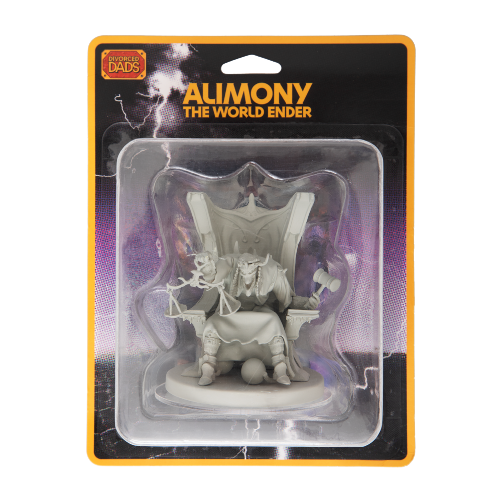 Limonfy Alimony The World Ender | Miniature – Divorced Dads